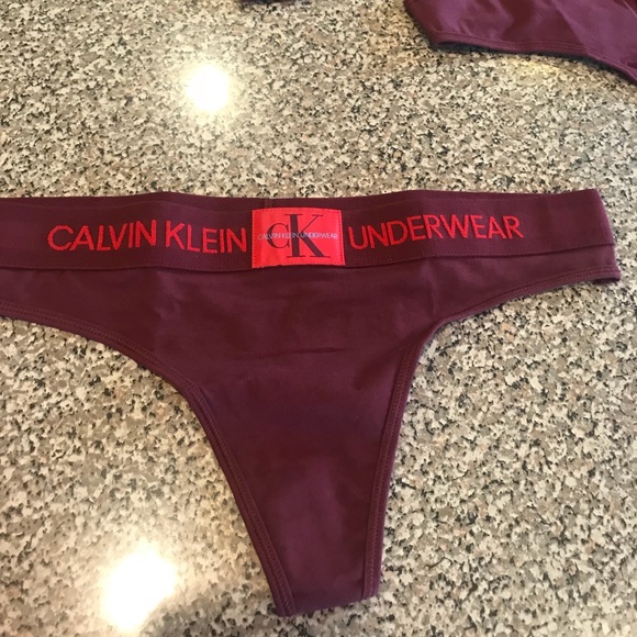 Calvin Klein Monogram Thong - Picture 2 of 5